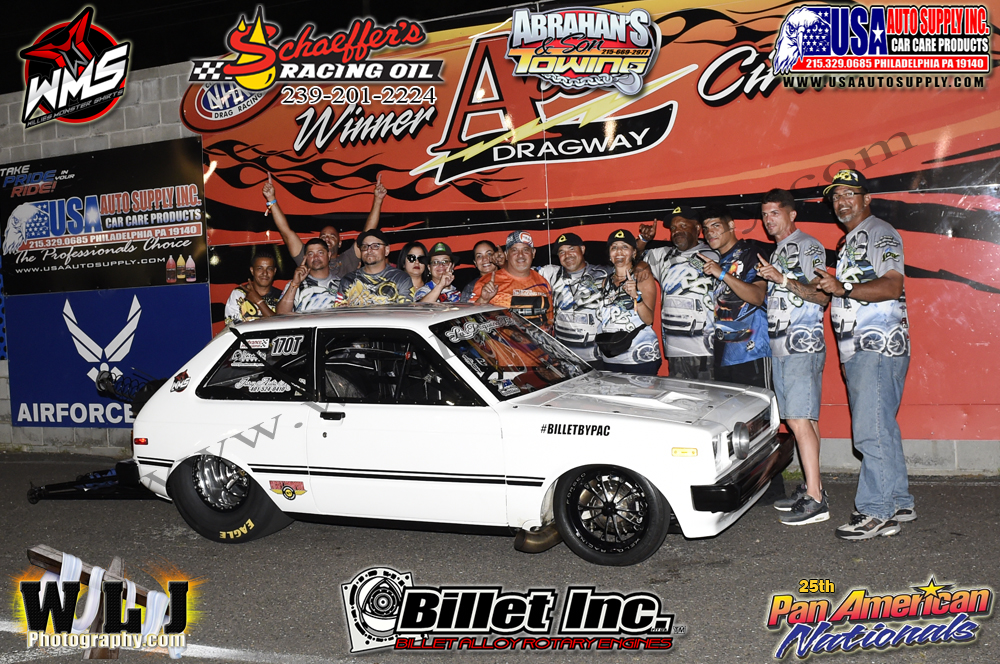 Resultados de las 25th Annual Pan American Nationals Atco Dragway